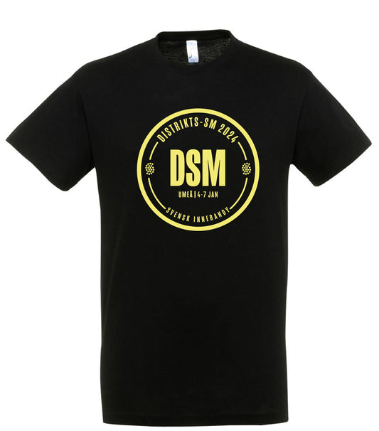 Distrikts-SM T-Shirt Svart